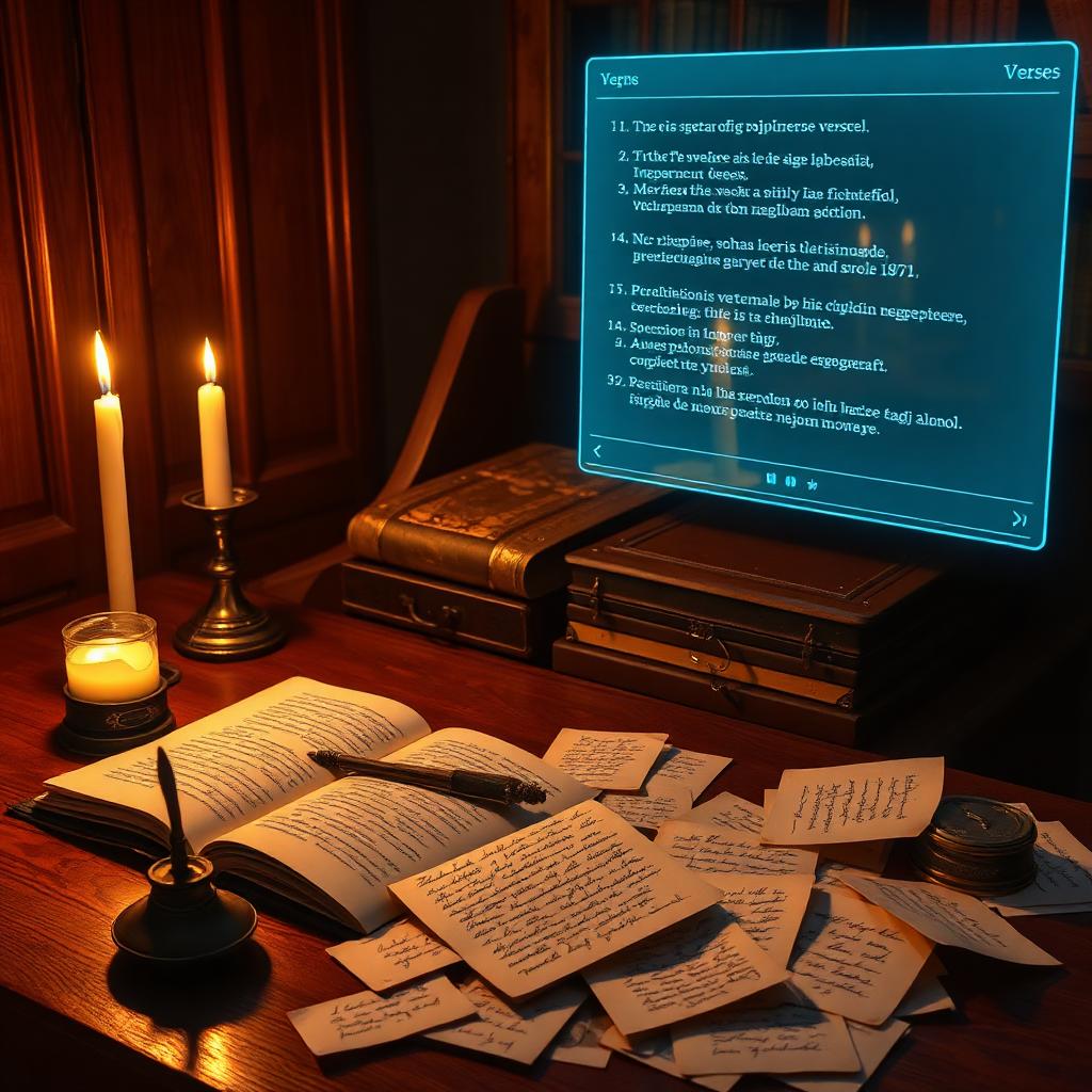 NFT «Стол поэта» — токен №127